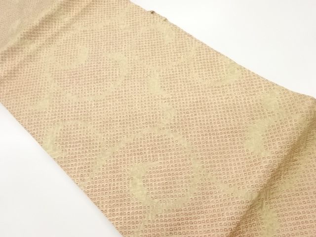 JAPANESE NAGOYA OBI / SHIBORI / ARABESQUE